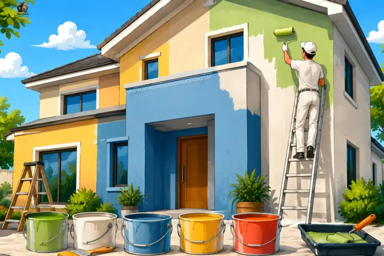 Tipos de pinturas de exterior