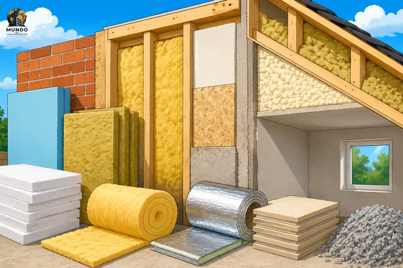 Materiales aislantes para la construcción