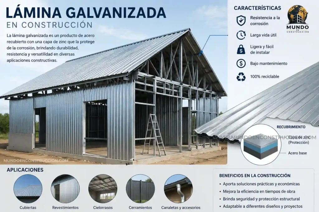 Lámina galvanizada