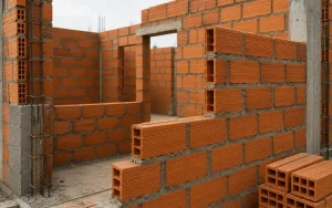 Mampostería en construcción