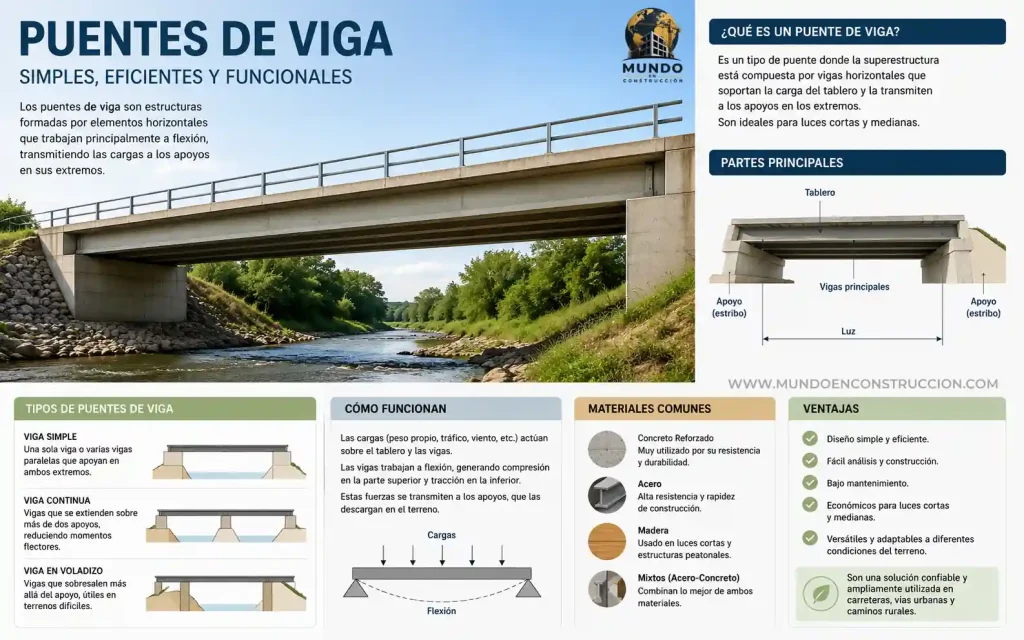 puentes de vigas