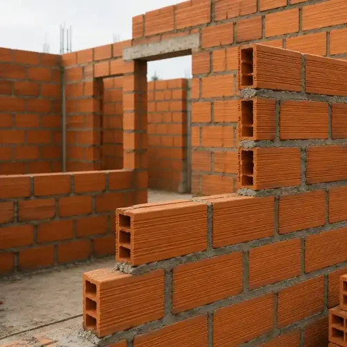 Mampostería en construcción