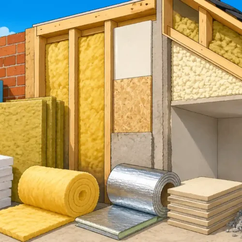 Materiales aislantes para la construcción