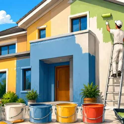 Tipos de pinturas de exterior